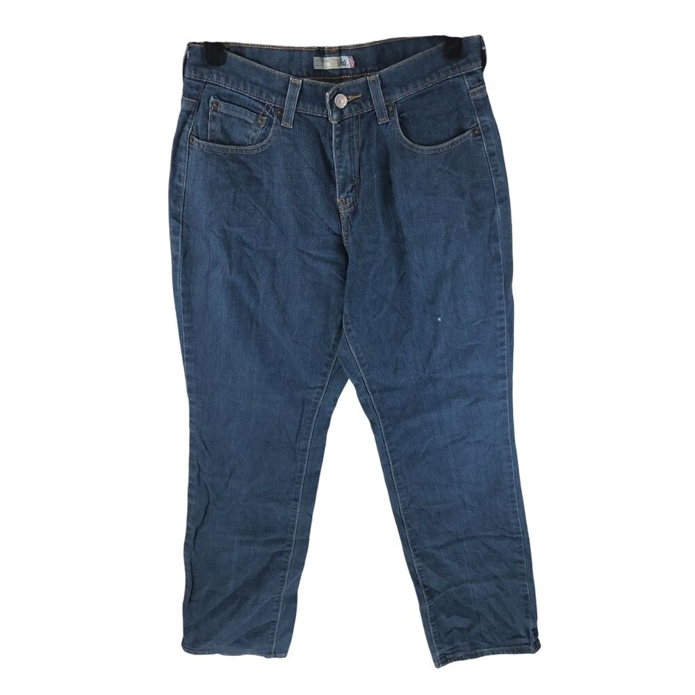Levis Womens Jeans 505 Straight Leg Stretch 4